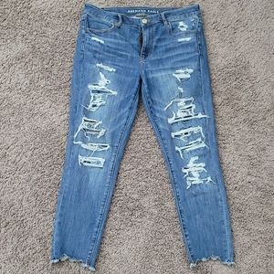 American Eagle Hi Rise Jegging Crop